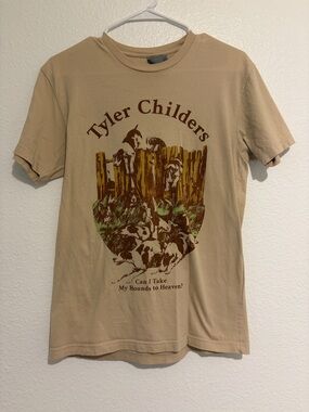 Tyler Childers “can I take my hounds to heaven?” concert tshirt unisex small